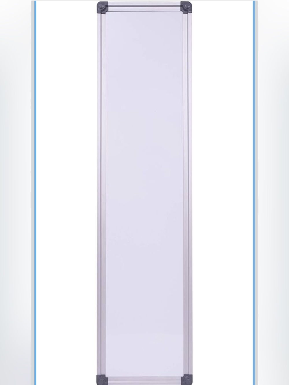 Maven Slim Skinny Whiteboard Dry Erase to-do List Narrow Mini. 7.9”x 31.5.